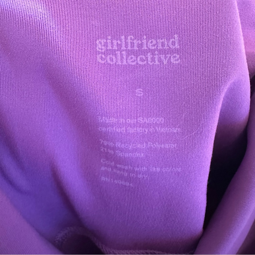 Girlfriend Collective Purple Compressive High-Rise Leggings - Picture 5 of 6